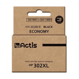 Actis cartridge KH-302BKR for Hewlett Packard compatible HP 302XL F6U68AE standard - Kompatibel - Tintenpatrone Black 1 pc(s)