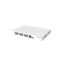 MikroTik Cloud Router Switch CRS328-24P-4S+RM, 24x Gigabit, 4x SFP+, POE, Rackmount