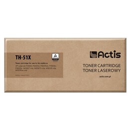 Actis TH-51X TonerkartuschefürHP Drucker; HP 51X Q7551X-Ersatz; Standard; 13000 Seiten; Schwarz