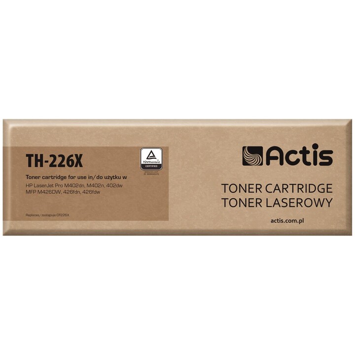 Actis Cartouche de toner TH-226X (remplacement HP 226X CF226X ; Standard ; 9000 pages ; noir)