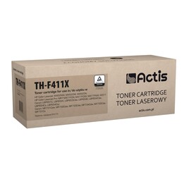 Actis TH-F411X (remplacement HP 410X CF411X ; Standard ; 5000 pages ; bleu)