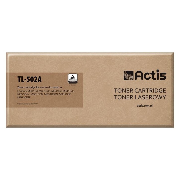 Actis TL-502A (remplacement Lexmark 50F2H00 ; Standard ; 5000 pages ; noir)