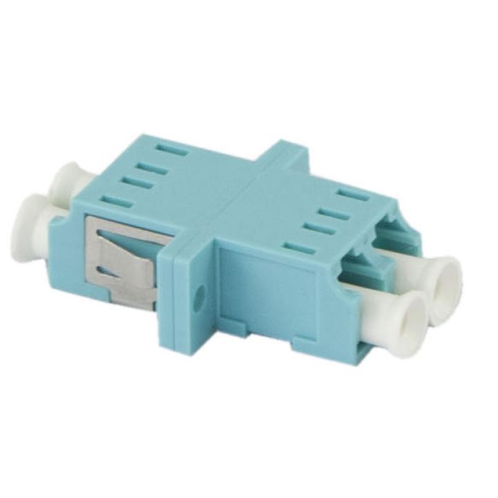 Fiber Optic Patch Panel Splicing Box, 19", 24x LC Duplex Ports, OM3, 50/125μm Multimode, incl. Pigtails, Black, Synergy 21,