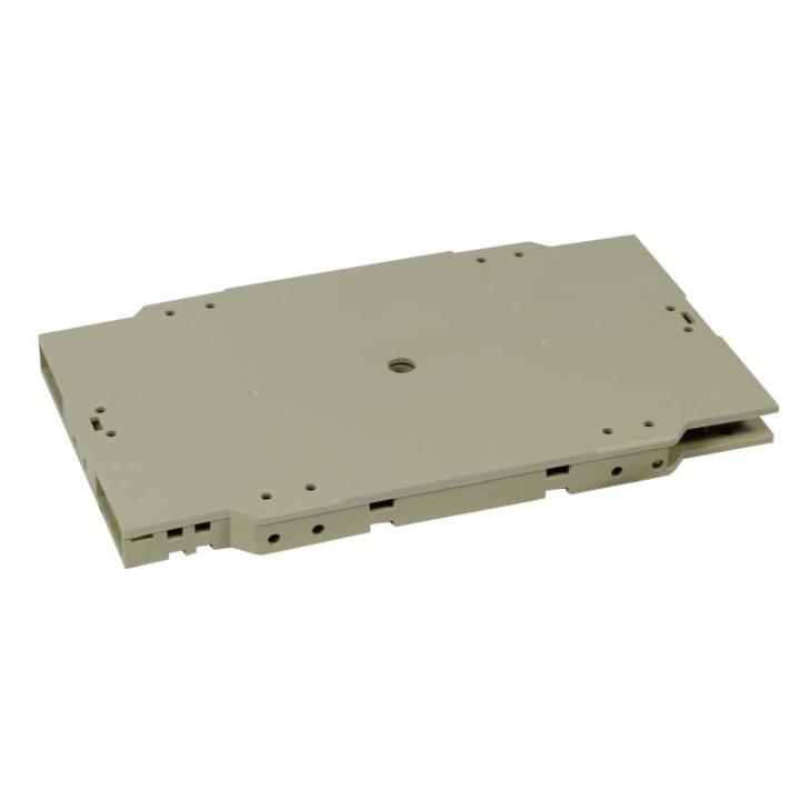 Fiber Optic Patch Panel Splicing Box, 19", 24x LC Duplex Ports, OM5, 50/125μm Multimode, incl. pigtails, Light Gray, Synergy 21,