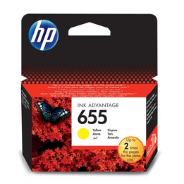 HP 655 Original Amarelo 1 peça (s)