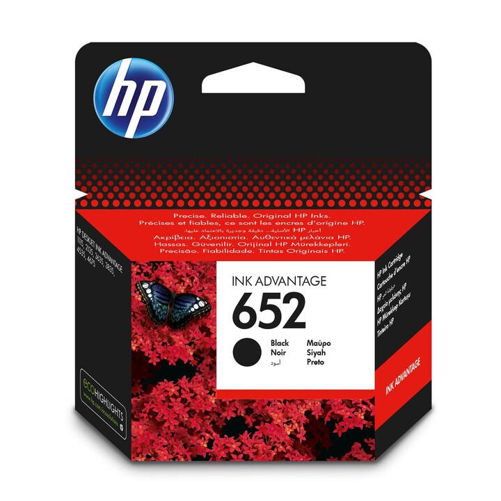 Nero originale HP 652