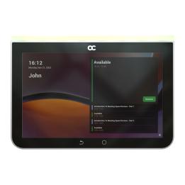AudioCodes - RX-PANEL Touch Scheduler pour Microsoft Teams Rooms