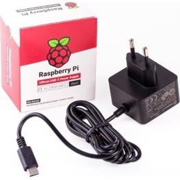 Raspberry Pi 5 Accessories - 27W USB-C Power Supply, Power Adapter, Black