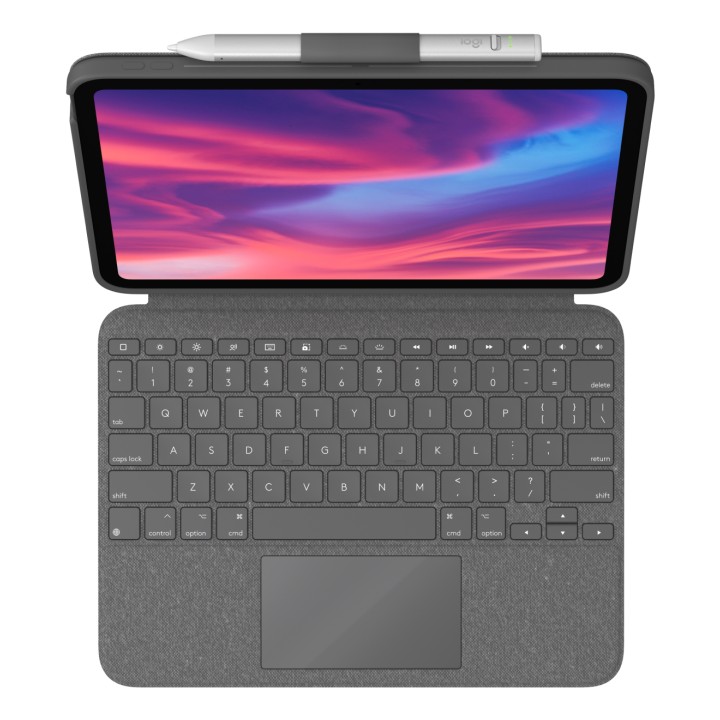 Logitech Combo Touch pour iPad 10e gén./A16, étui clavier gris