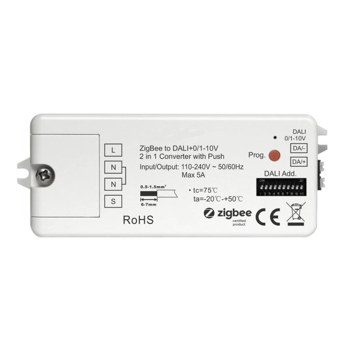 Synergy 21 LED Serie EOS 10 ZigBee zu DALI Konverter/Controller weiß