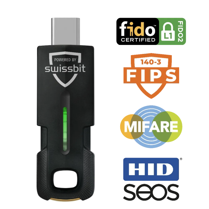 Swissbit iShield Key 2 Pro USB-C en emballage individuel