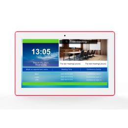 Tablet LED RGB ALLNET para sala de reuniões, 15 polegadas, RK3576, Android 16 e NFC/RFID, cor branca