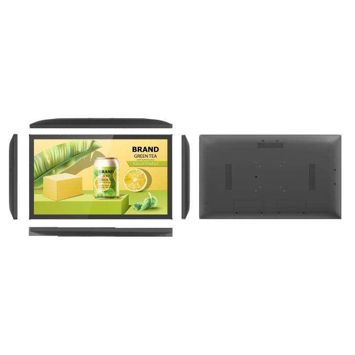 Monitor tátil ALLNET de 21 polegadas, HDMI, USB-C, Mini HDMI, hub USB, Full HD