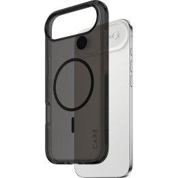 PanzerGlass CARE™ by ® Smokey Case w. Black MagSafe iPhone Air custodia per cellulare Cover Nero