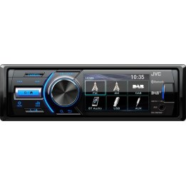 JVC KD-X561DBT récepteur multimédia de voiture Noir, Bleu 180 W Bluetooth