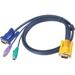 Aten Cabo KVM PS/2 com SPHD 3 em 1 6M