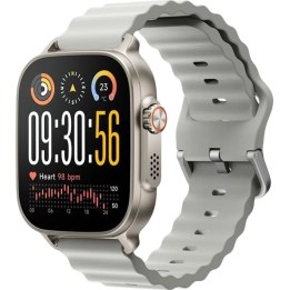Realme Watch 5 Prateado 1,97 polegadas AMOLED GPS NFC 16 dias + 108 modalidades desportivas IP68