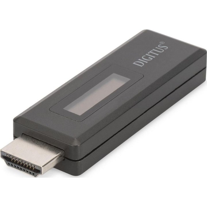 DIGITUS DA-70469 HDMI testing meter black
