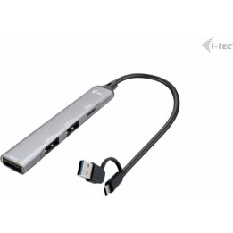 Concentrador D I-TEC de 4 puertos USB-A/USB-C