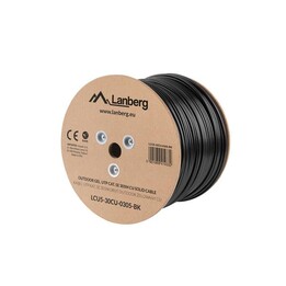 Lanberg LCU5-30CU-0305-BK cable de red 305 m Cat5e U/UTP (UTP) Negro