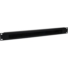 Organisateur de câbles pour rack à brosses 1U