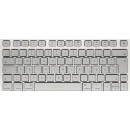 Cherry TAS KW 7100 MINI BT FOR MAC Wireless DE-Layout weiß