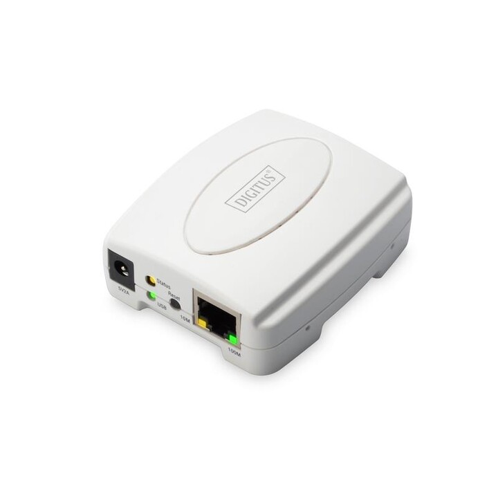 Digitus DN-13003-2 Print Server LAN Ethernet White