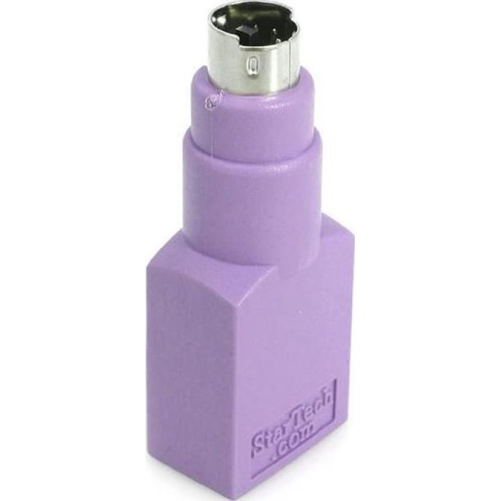STARTECH.com GC46FMKEY USB to PS/2 keyboard adapter purple