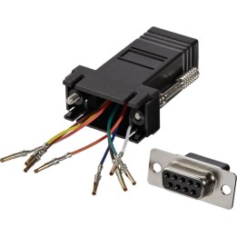 STARTECH.com Adaptador modular DB9 para RJ45 - F/F