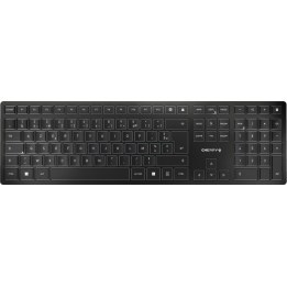 CHERRY KW 9100 SLIM tastiera Universale RF senza fili + Bluetooth AZERTY Francese Nero