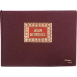 DOHE Eingangsregister 100h Querformat burgunderrot