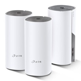 TP-LINK Deco E4 (3-pack) Dual-Band (2,4 GHz/5 GHz) Wi-Fi 5 (802.11ac) Weiß, Grau 2 Intern