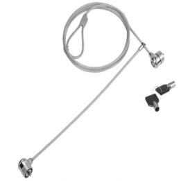 Conceptronic 1.5m Laptop Security Cable with Dual Locks + Key