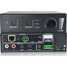 VivoLink VL120005 audio amplifier 2.0 channels Home Black