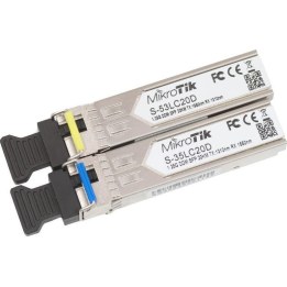 MikroTik Zwei SFP-Module, S-35lc20d S-3553LC20D