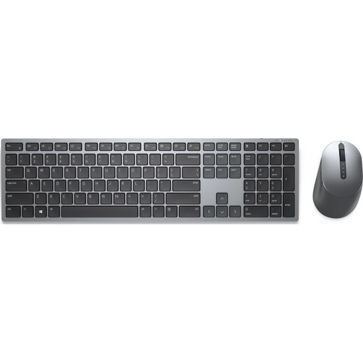 DELL Pro Plus Tastiera e mouse wireless KM7321W grigio titanio