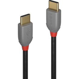 Lindy 36871 cabo USB USB 2.0 1 m USB C 0,48 Gbit/s Preto, Cinzento