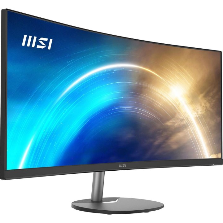 MSI PRO MP341CQ monitor curvo de 34" UWQHD preto