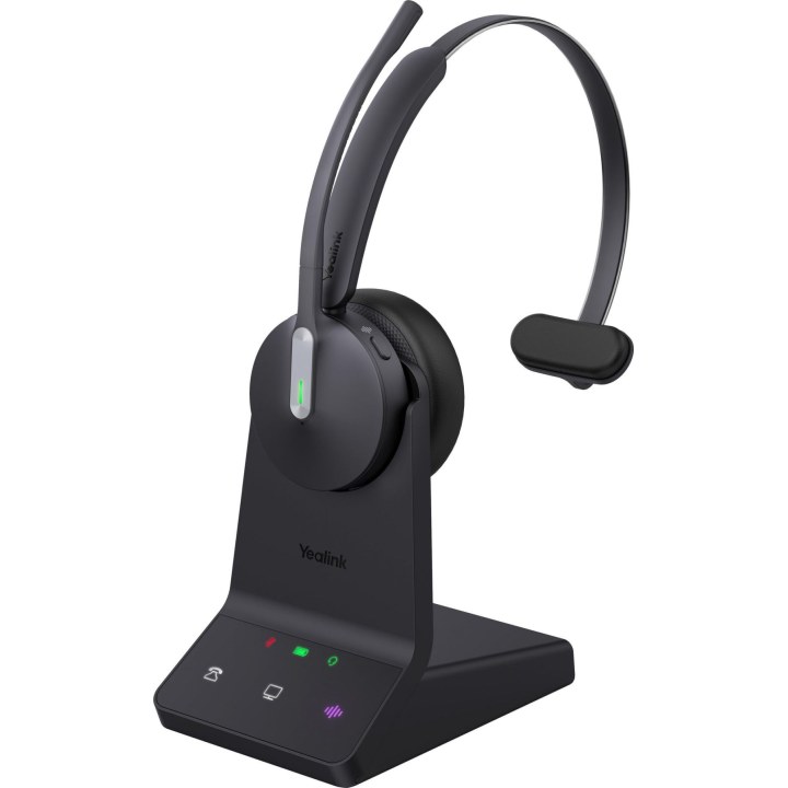 YEALINK WH64 Mono UC Headset Wireless Head-band Office/Call center USB Type-C Bluetooth Black