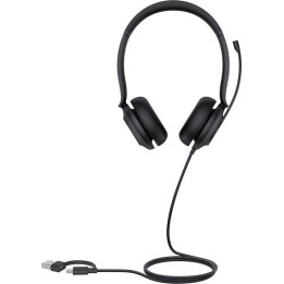 YEALINK UH35 Dual UC USB-C/A Headset Wired Head-band Office/Call center USB Type-C / USB Type-A Black