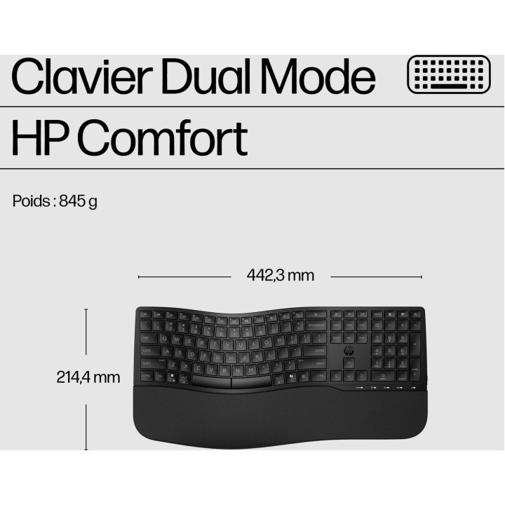 HP Ensemble clavier et souris hybride 685 Comfort