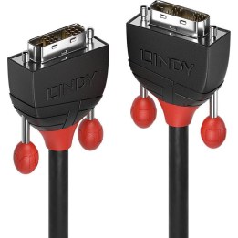 Lindy Câble DVI-D Single Link, Black Line, 5m