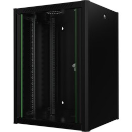 LANVIEW RWP16U56BL armoire rack murale 16U noire