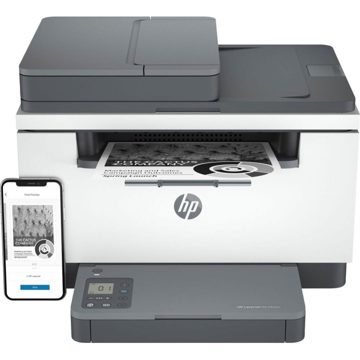 HP LaserJet M234sdw Wireless Multifunction Black and white Printer, Copier, Scanner; Duplex