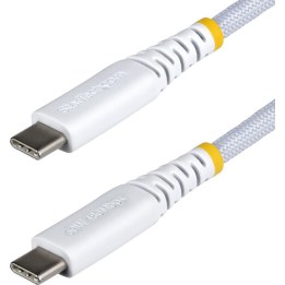 STARTECH USB2CC15CMNCBRWH cable USB-C a USB-C de 15 cm blanco