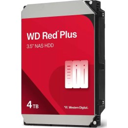 WESTERN DIGITAL Red Plus, 4 TB, 5400 U/min, 128 WD40EFZZ