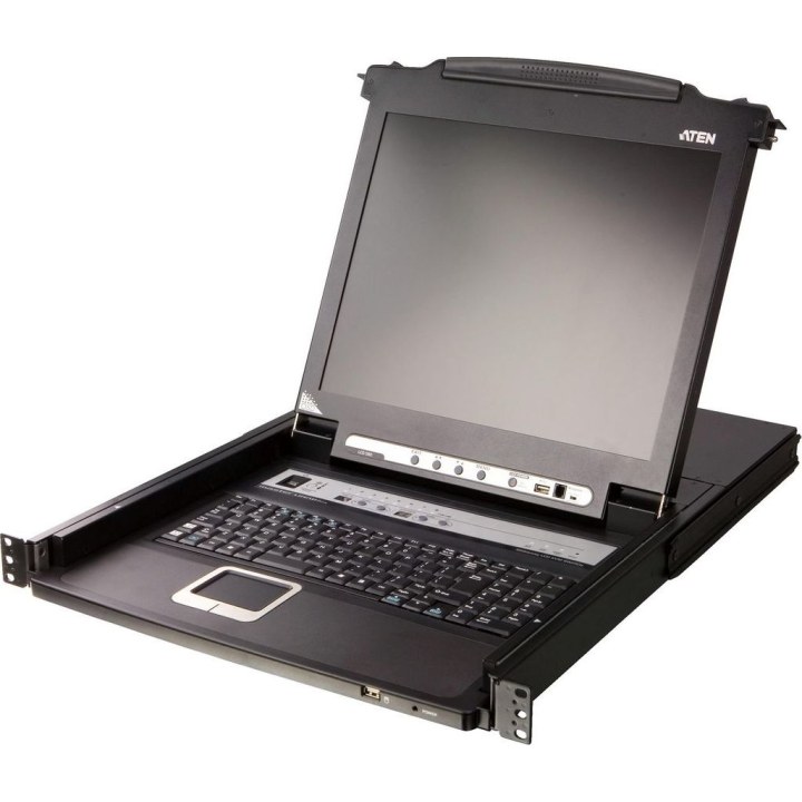 Kvmp LCD de 19 polegadas com 8 portas