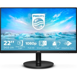 221v8, 21,5 pulgadas, IPS LED, 1920 x 1080, 16:9, 4 ms, VGA/HDMI, Km0