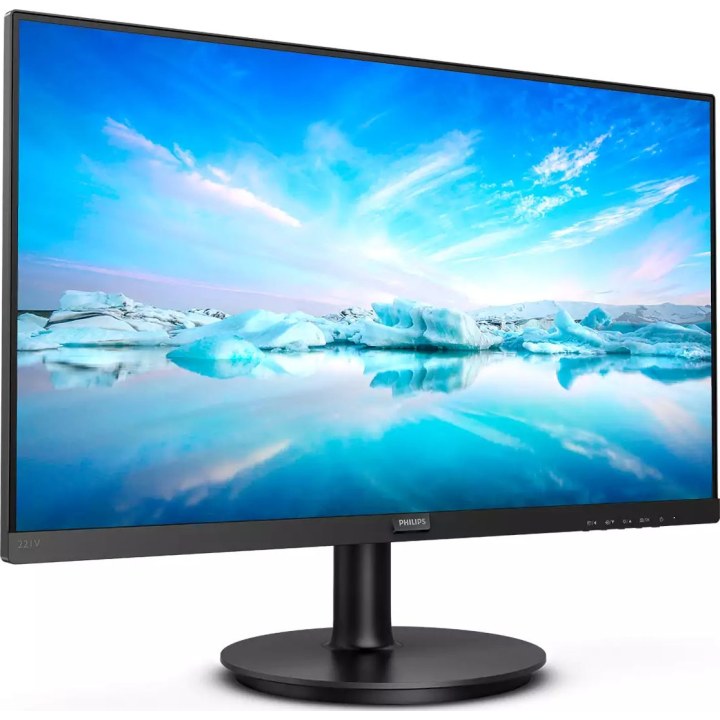 221v8, 21,5 polegadas, IPS LED, 1920x1080, 16:9, 4 ms, VGA/HDMI, Km0