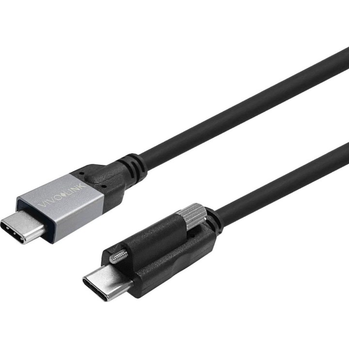 Câble USB-C à vis vers USB-C, 8 m